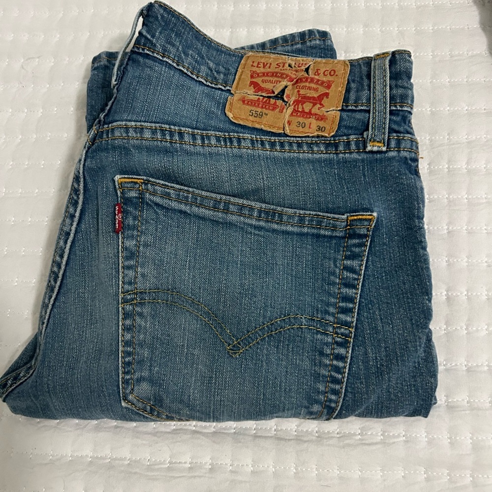 Levi's Blue Men's Jeans 30x30 Vintage 2000.